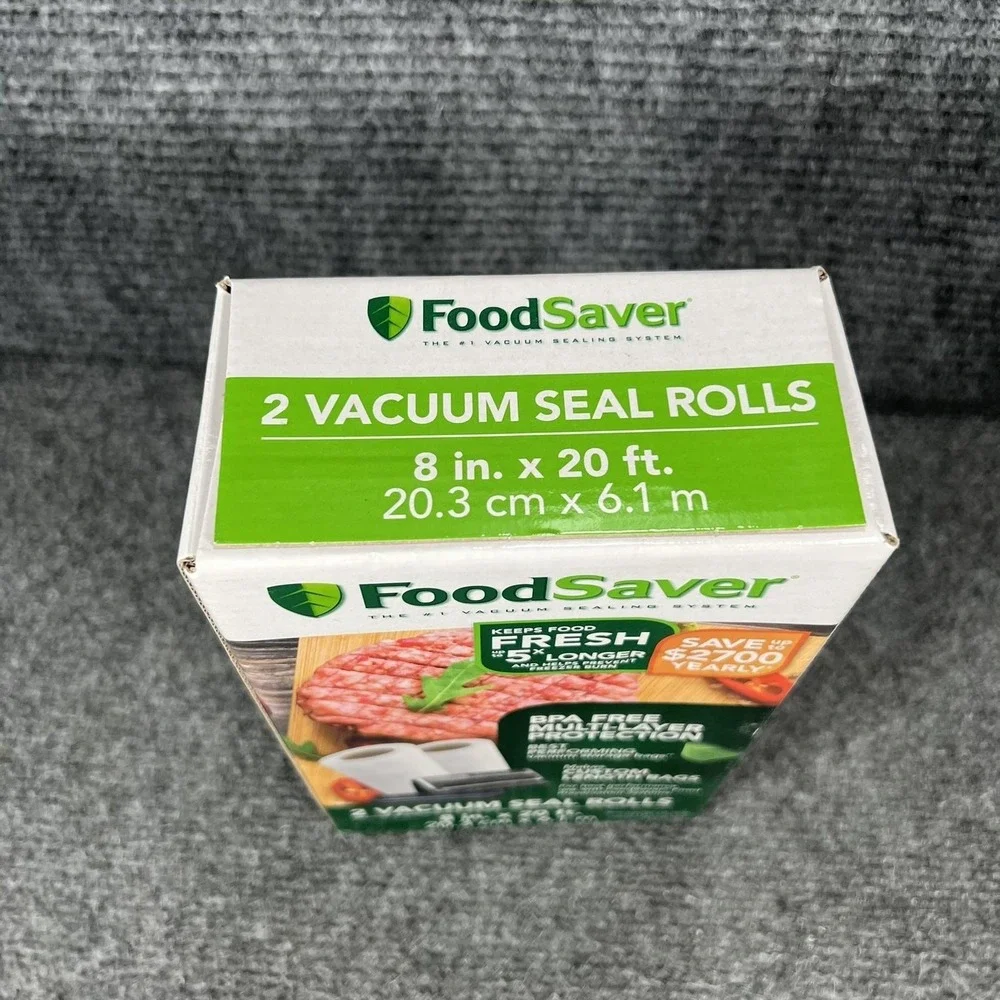 FoodSaver Replacement Seal Ring Clear Plastic FSFSBF0526-NP Vacuum Sealer‎ Rolls